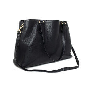 Gucci Bag Shoulder Working SOHO Tote Black 2way Leather
